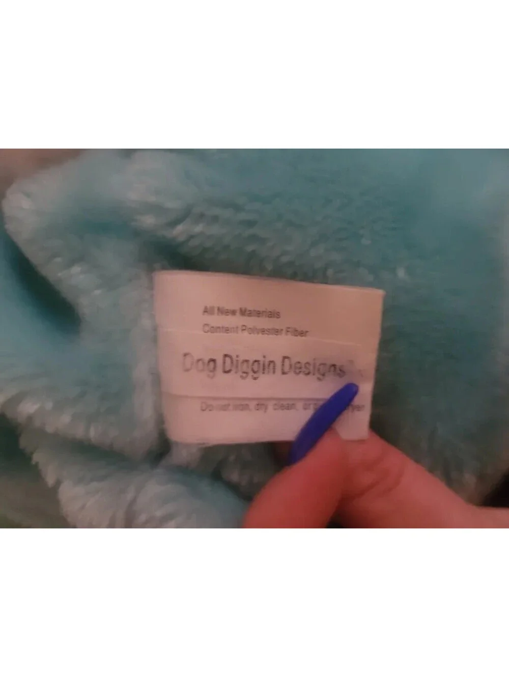 DOG DIGGIN DESIGNS SNIFFANY & CO. BLUE GIFT BOX BIG BOW DOG BED